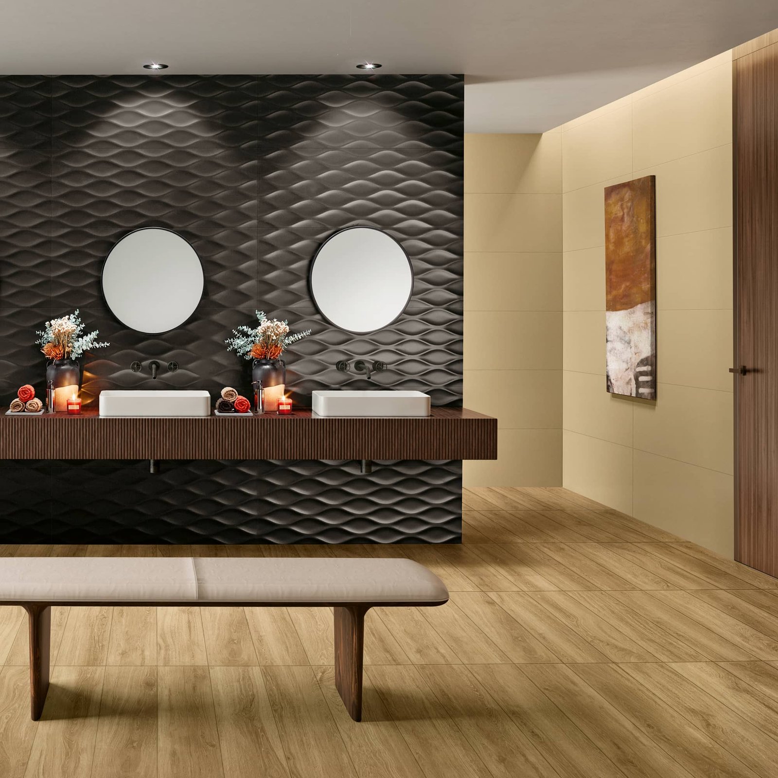 Love Tiles - Genesis Collection - Float Black