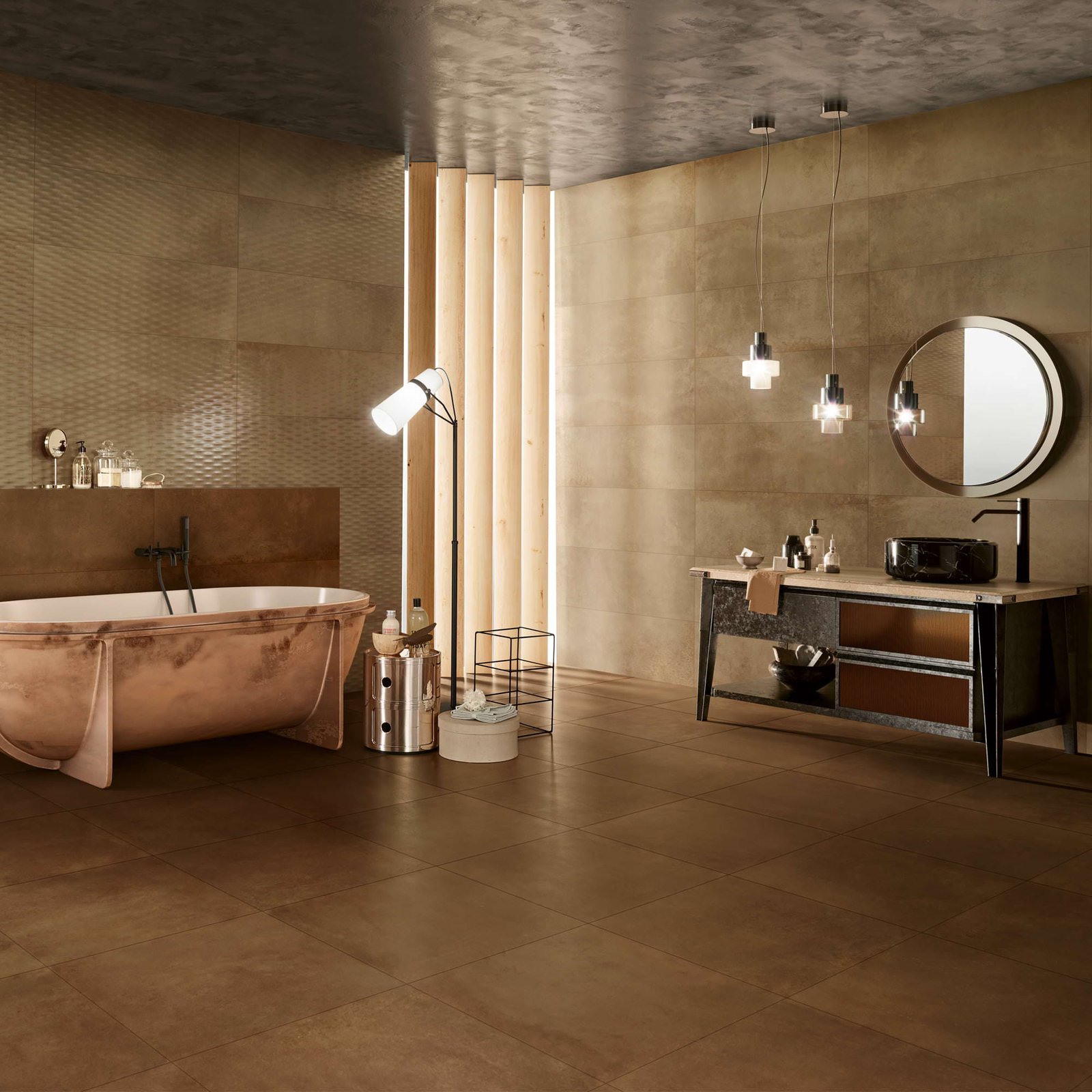 Porcelain Metal Effect - Home Tile